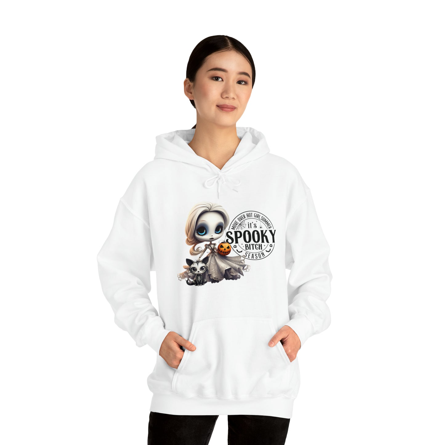 Spooky B Season Unisex Heavy Blend™ Hooded Sweatshirt