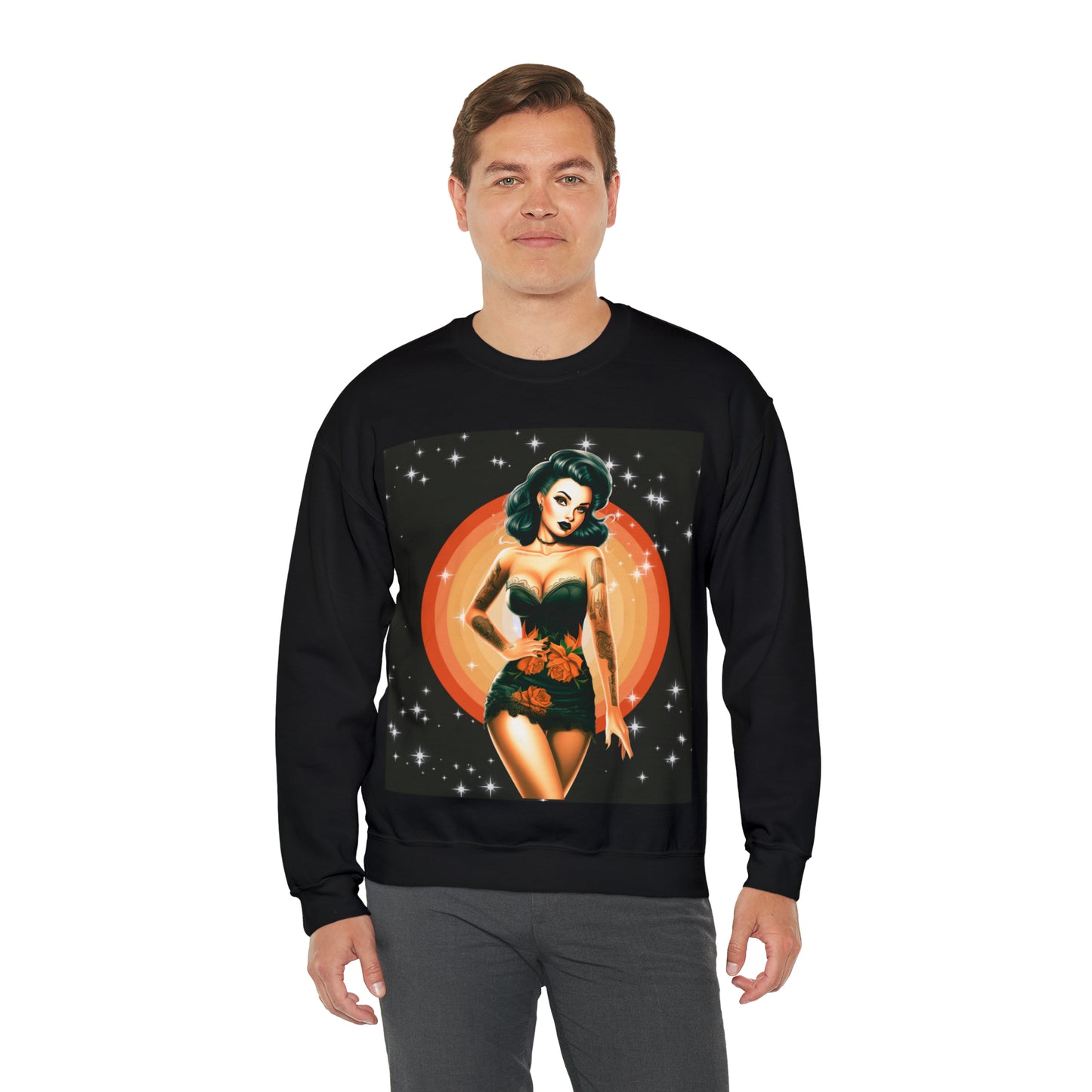 Pinup Halloween sweatshirt