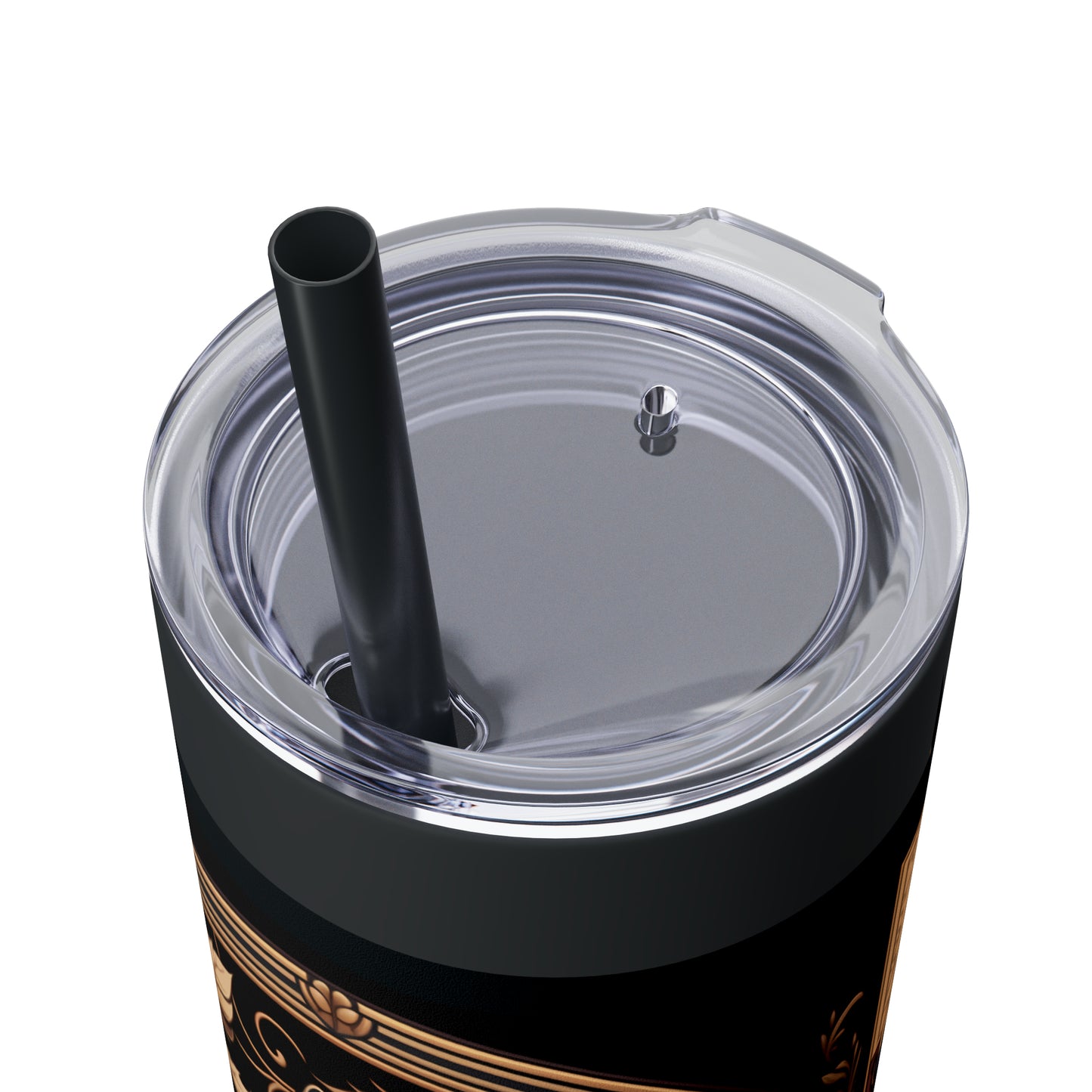 Skinny Tumbler with Straw, 20oz