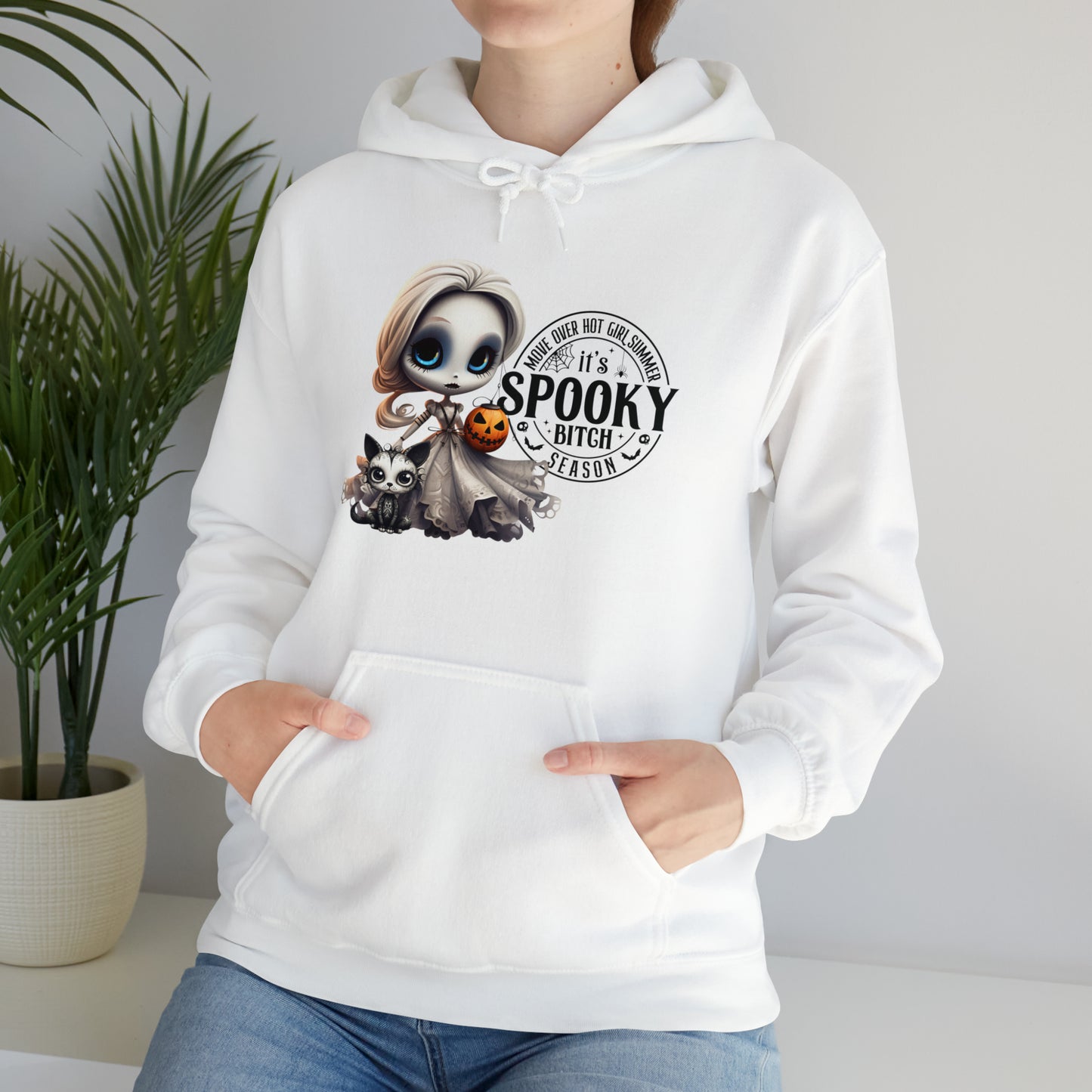 Spooky B Season Unisex Heavy Blend™ Hooded Sweatshirt