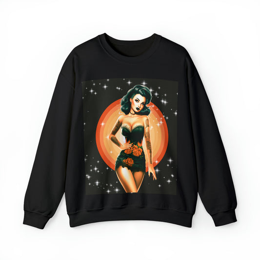 Pinup Halloween sweatshirt