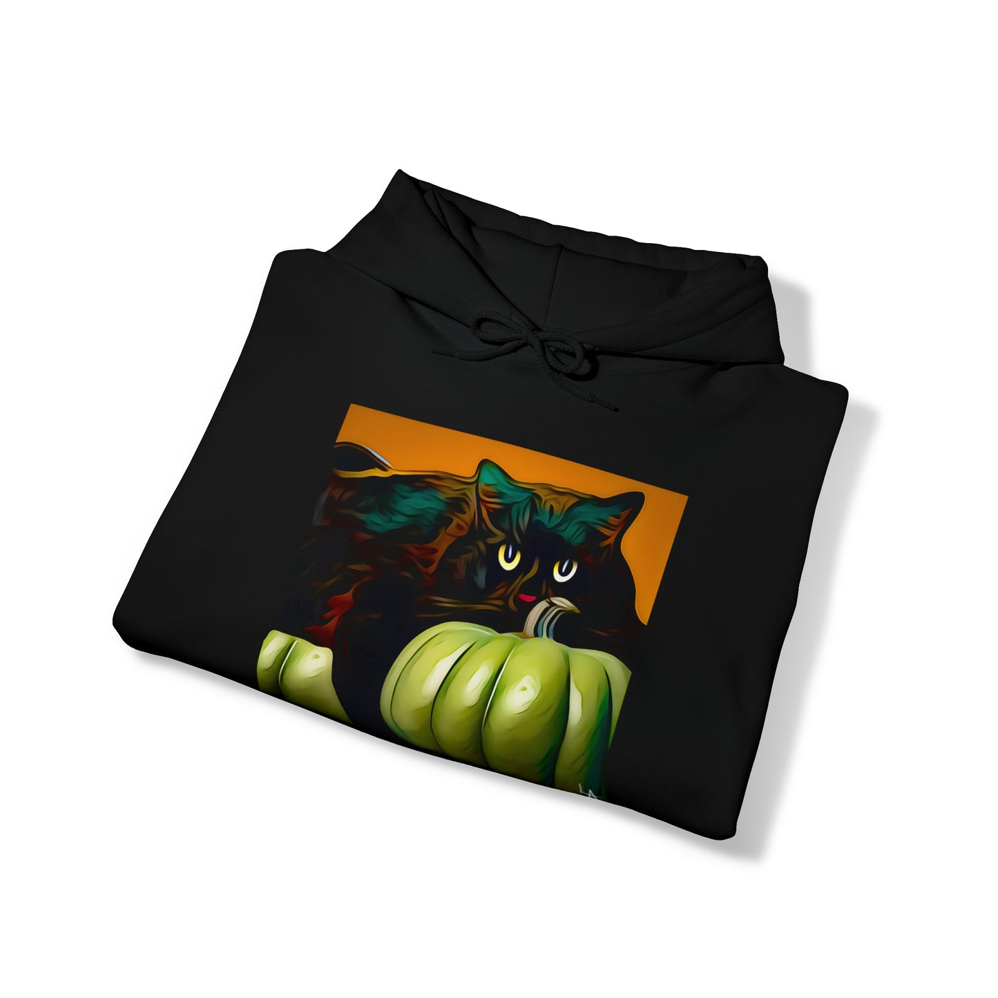 Black Cat Hooded Sweatshirt