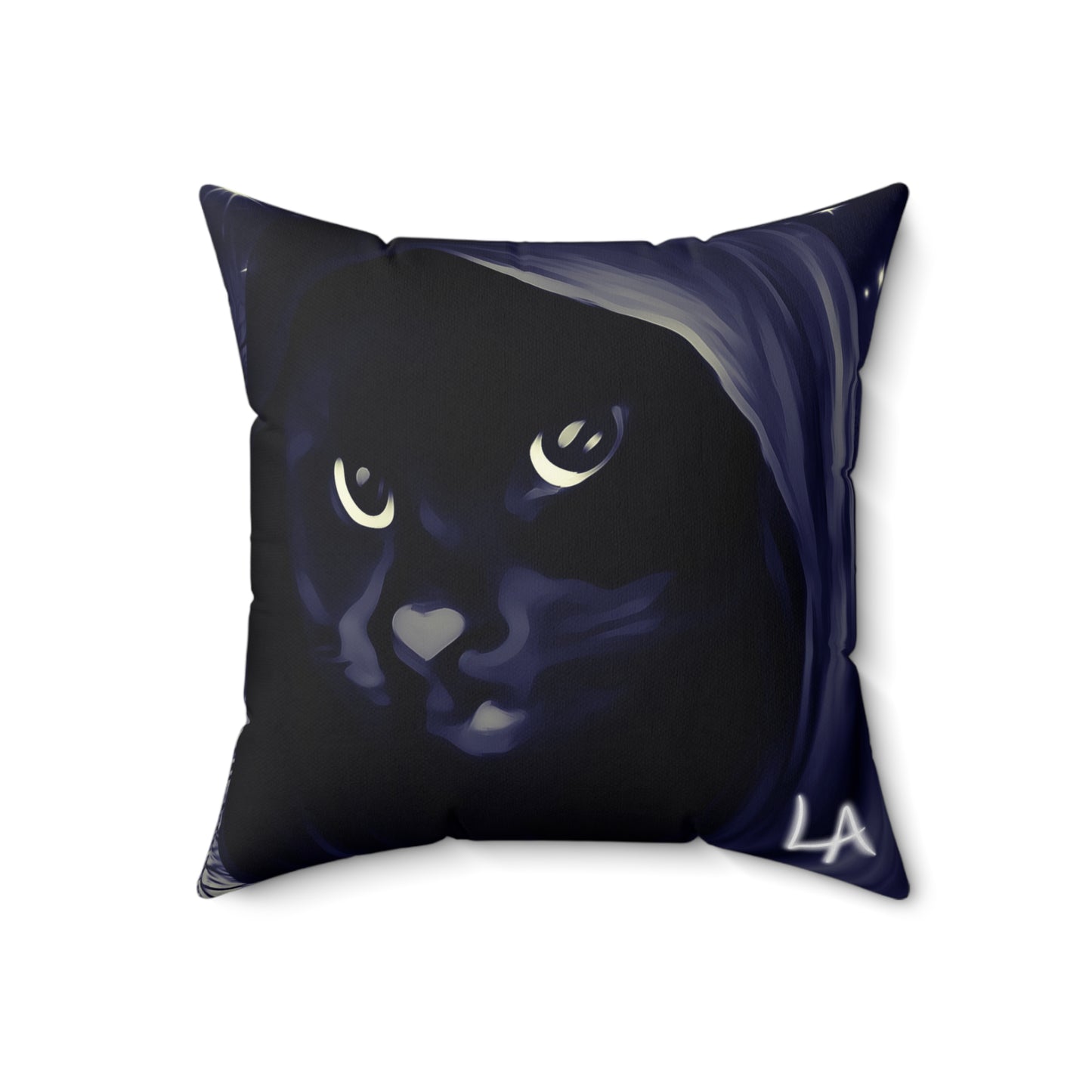 The Darkness Spun Polyester Square Pillow