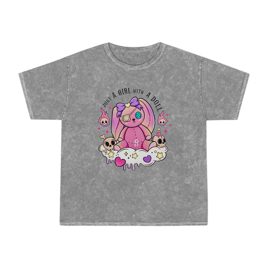 Dolls and Bats Mineral Wash T-Shirt '