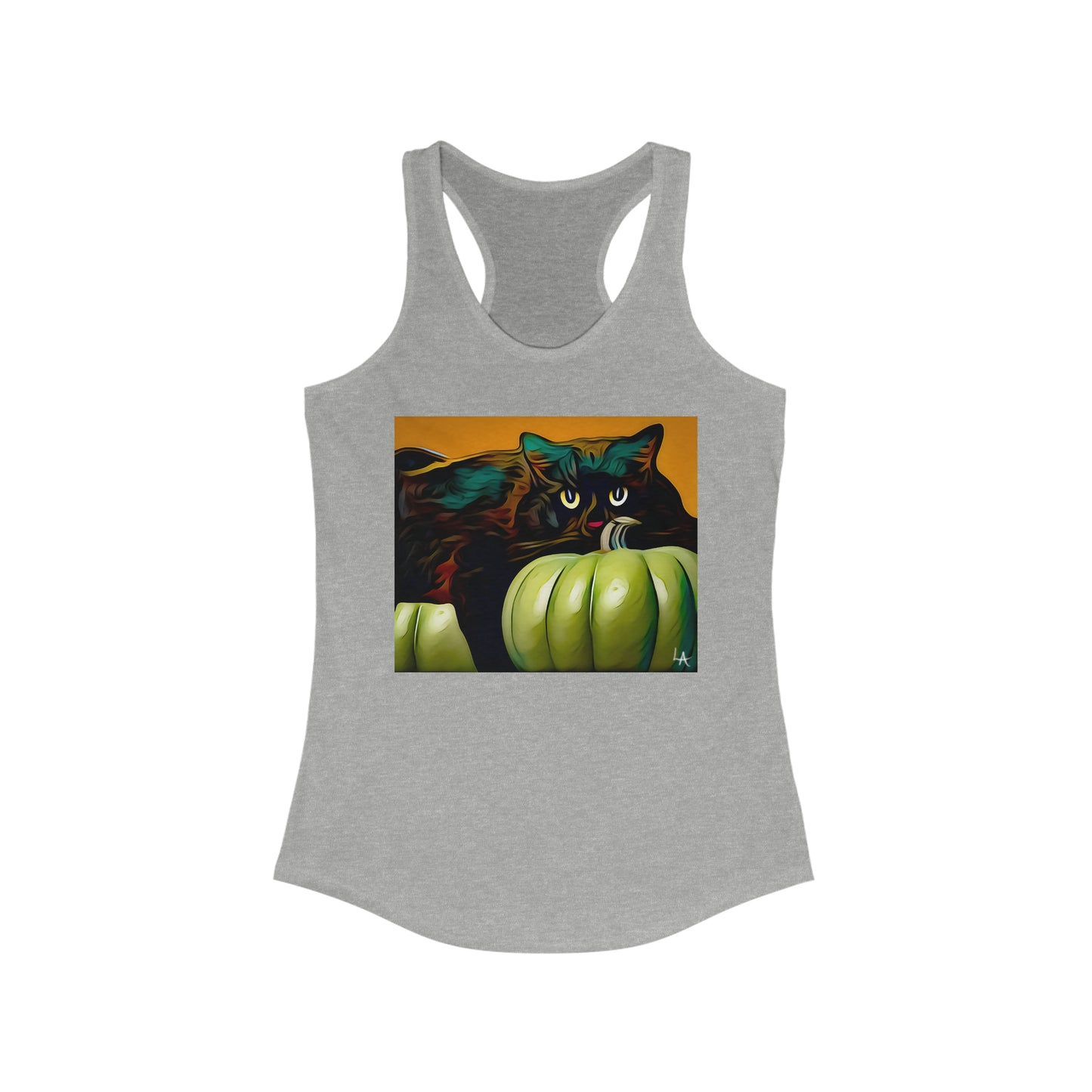 Black Cat Women's Ideal Racerback Tank