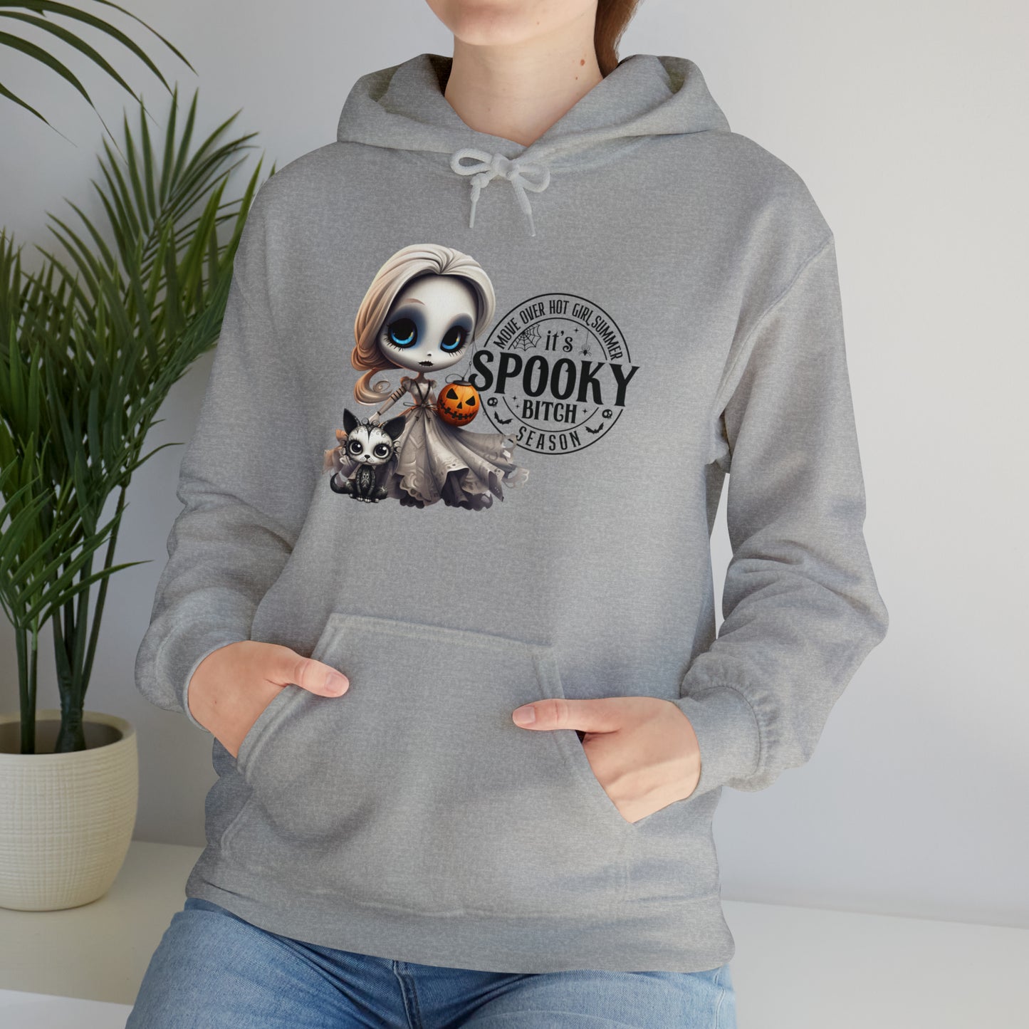 Spooky B Season Unisex Heavy Blend™ Hooded Sweatshirt