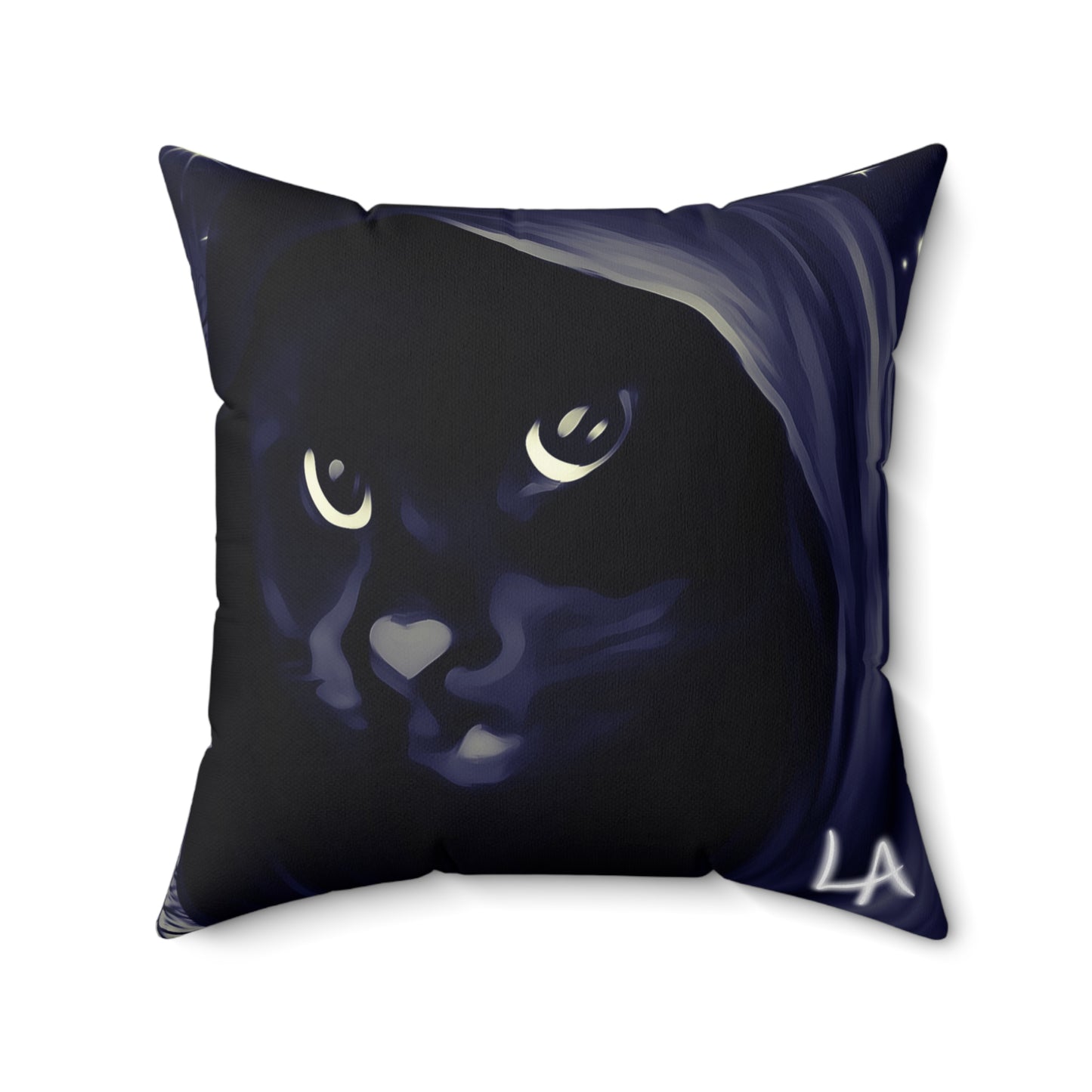 The Darkness Spun Polyester Square Pillow