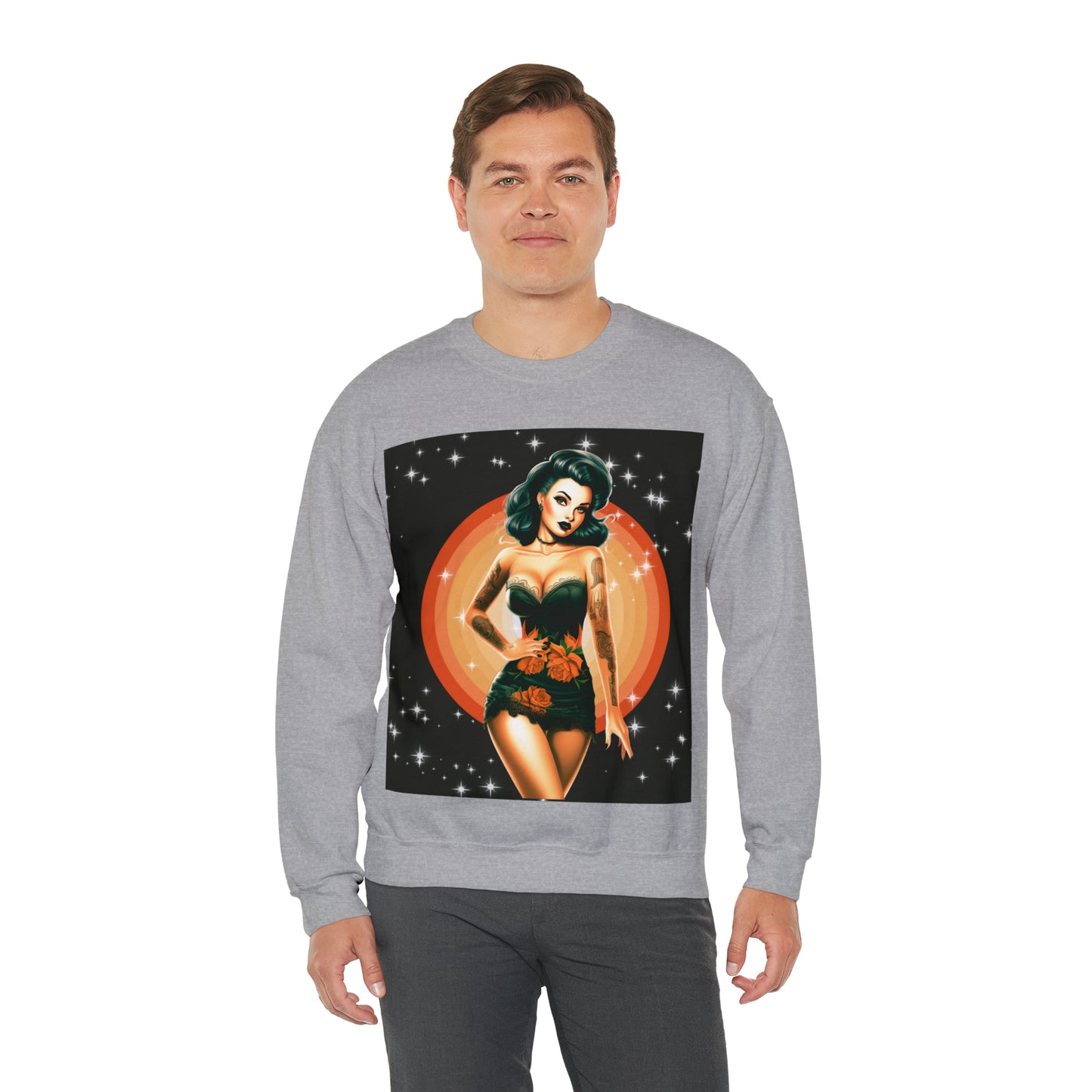 Pinup Halloween sweatshirt