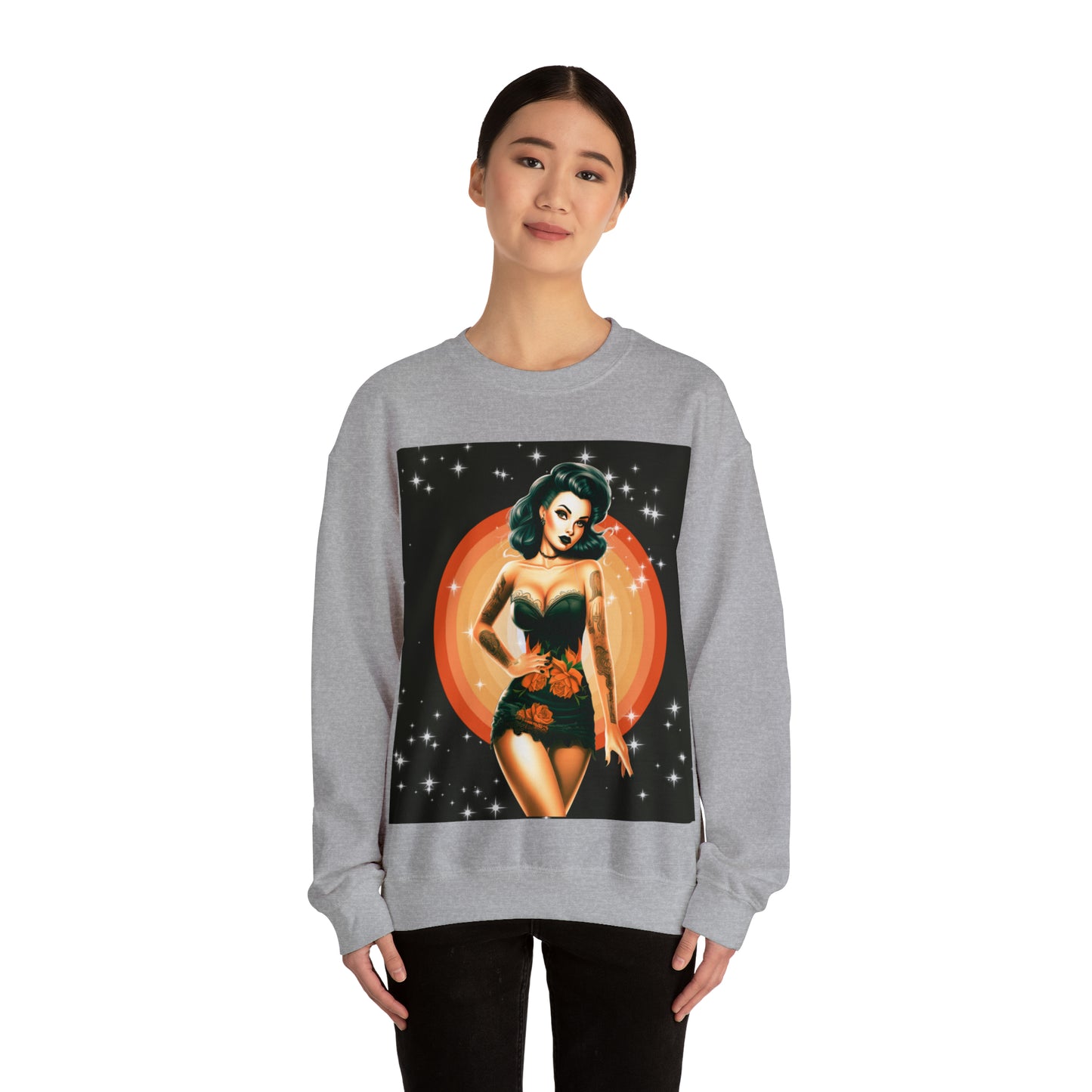 Pinup Halloween sweatshirt