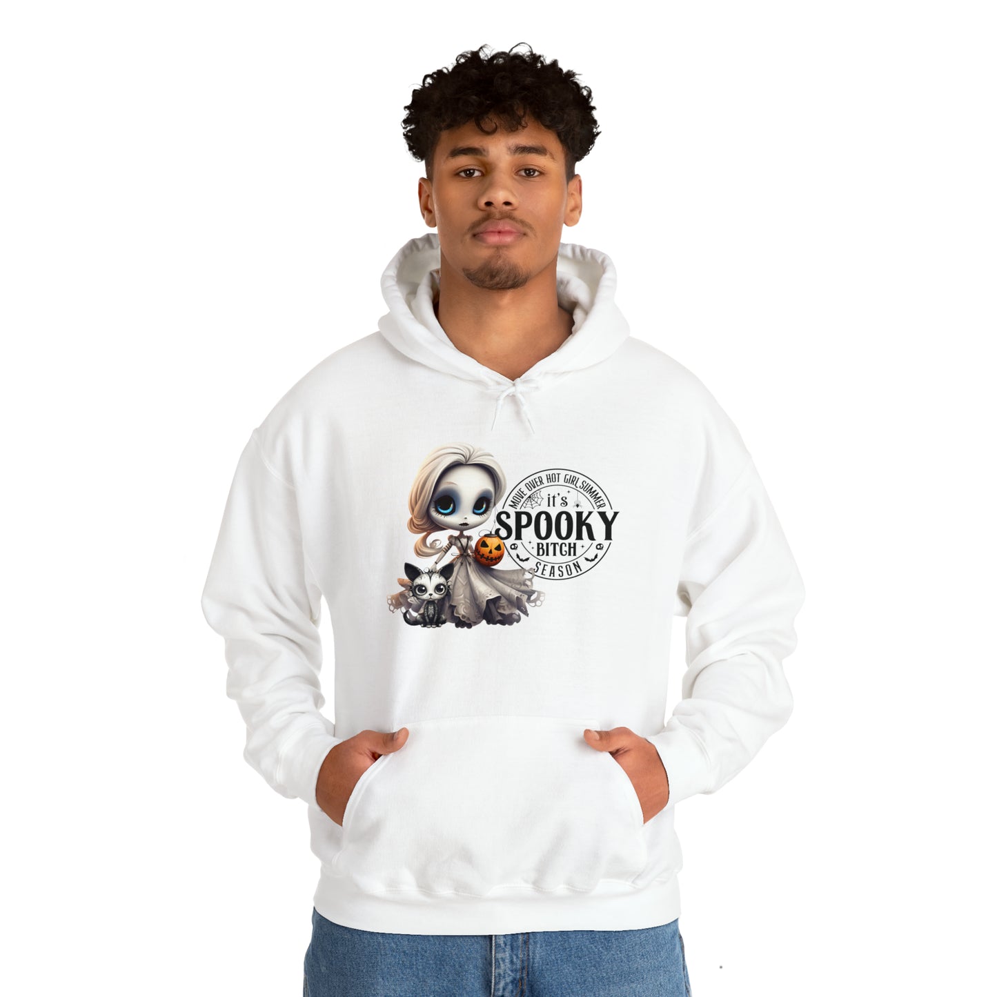 Spooky B Season Unisex Heavy Blend™ Hooded Sweatshirt