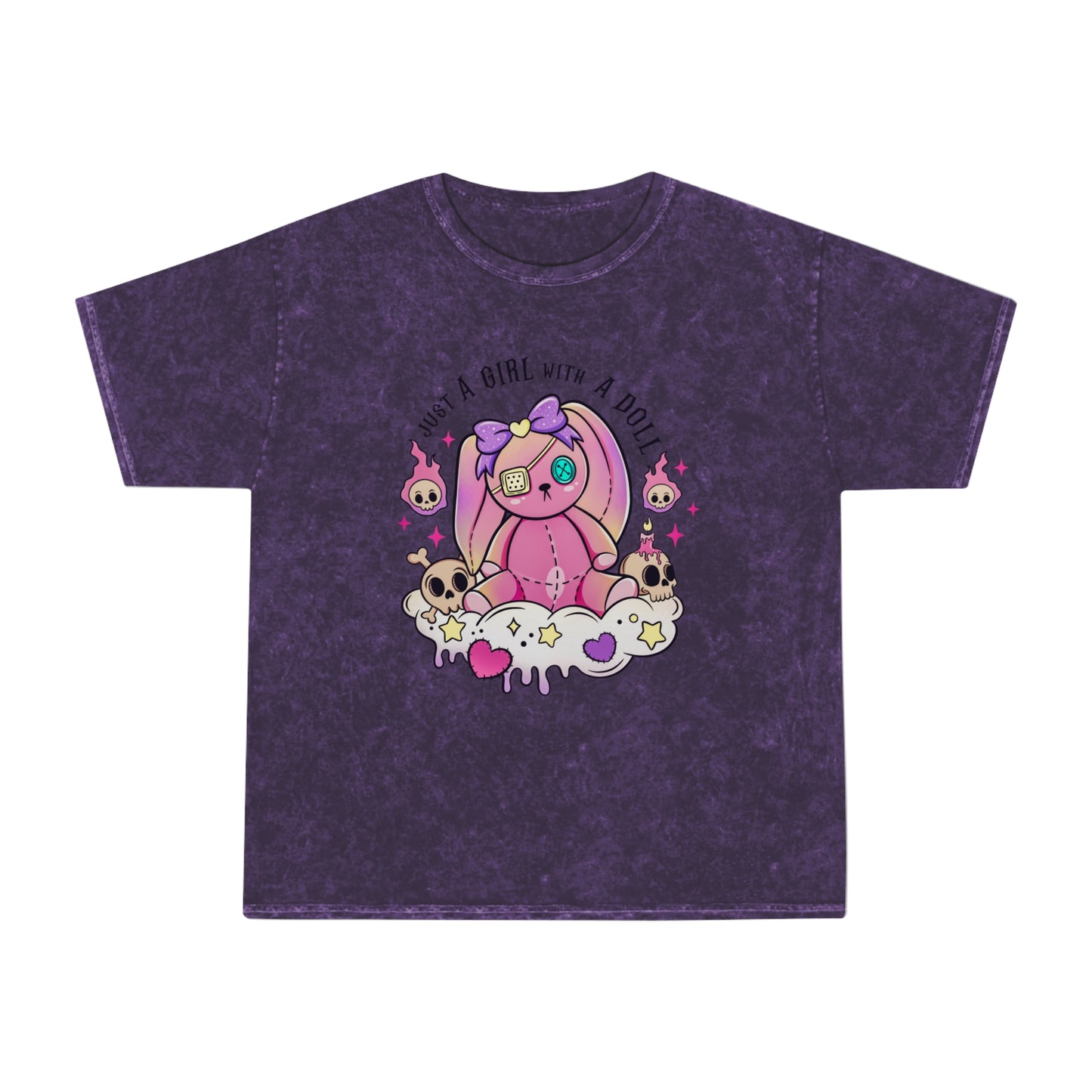 Dolls and Bats Mineral Wash T-Shirt '