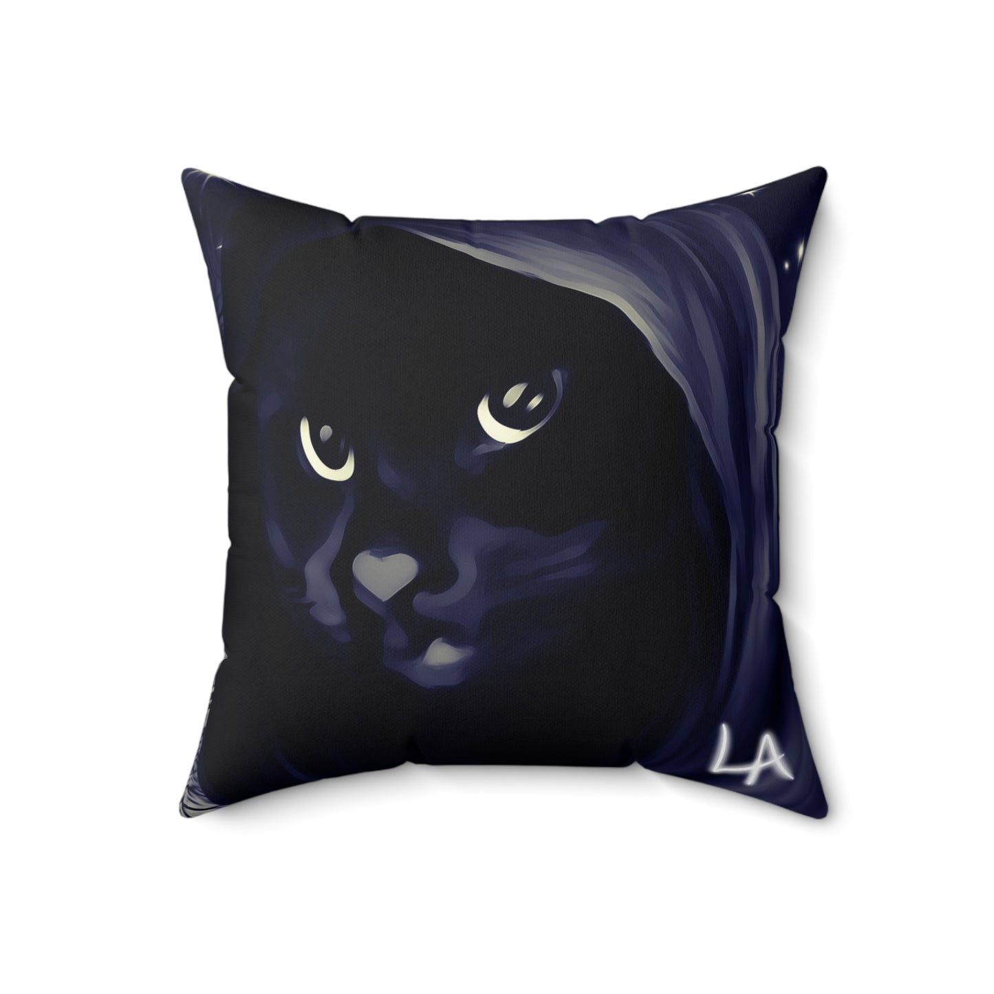 The Darkness Spun Polyester Square Pillow