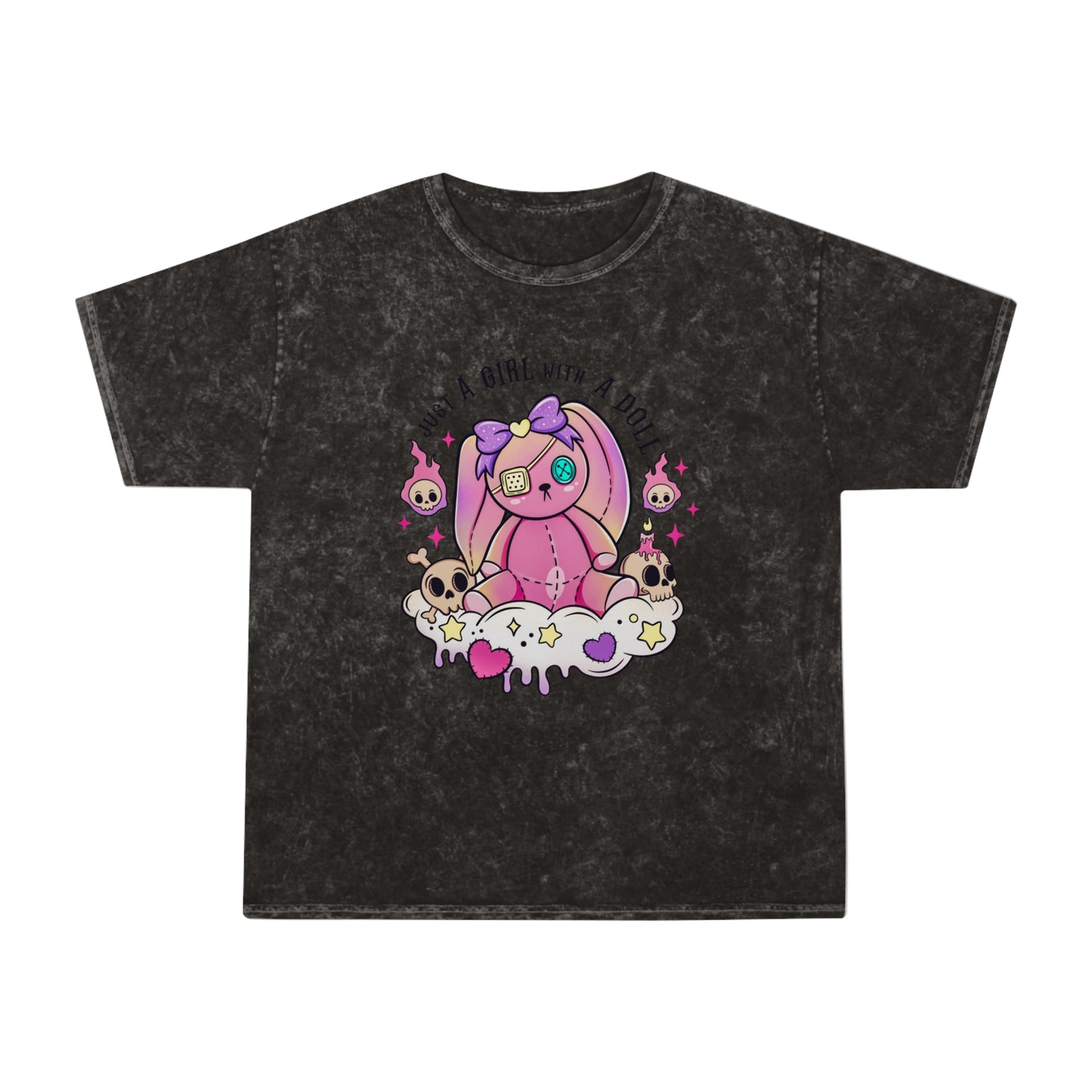 Dolls and Bats Mineral Wash T-Shirt '