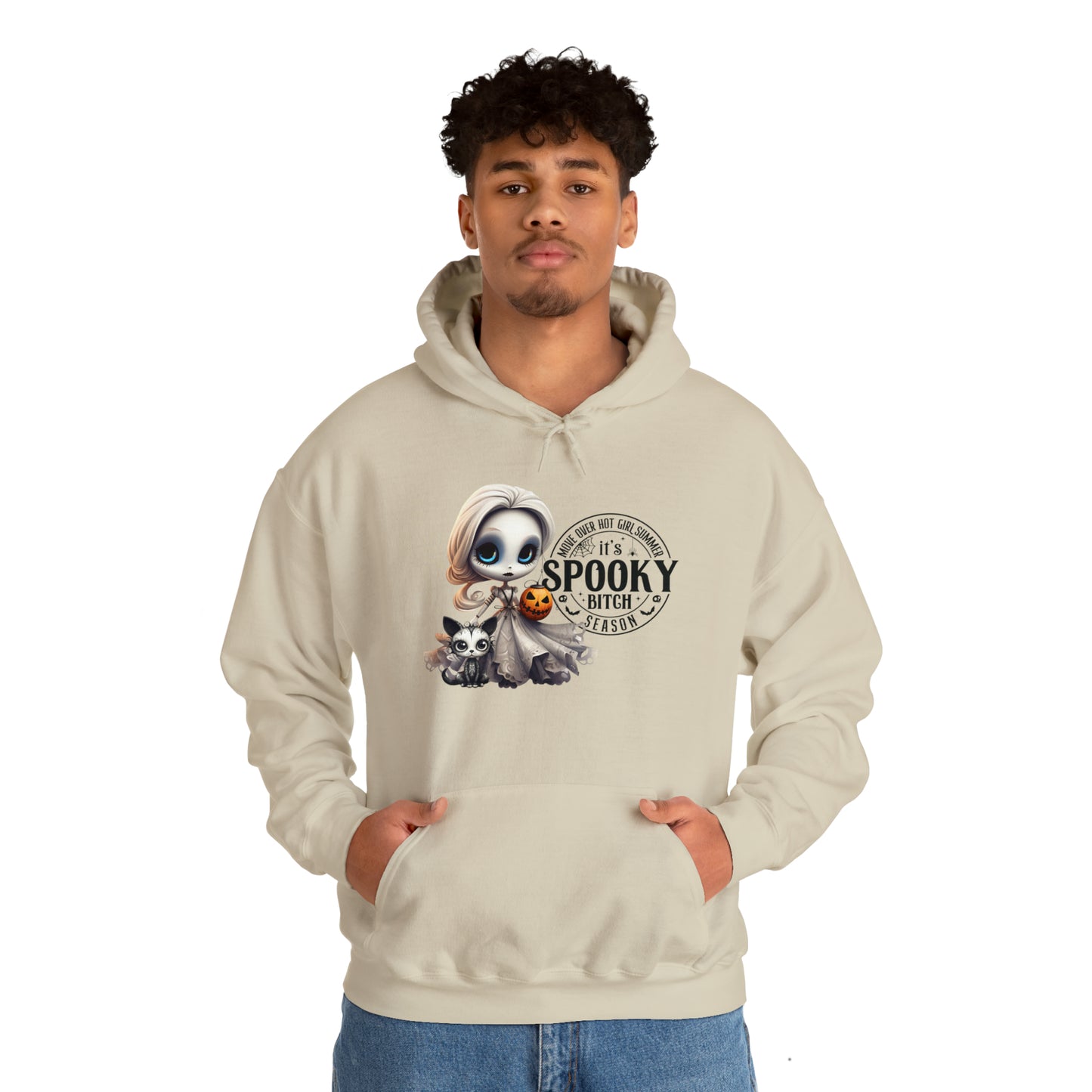 Spooky B Season Unisex Heavy Blend™ Hooded Sweatshirt