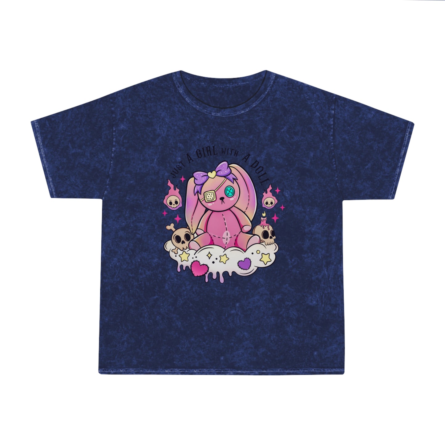 Dolls and Bats Mineral Wash T-Shirt '