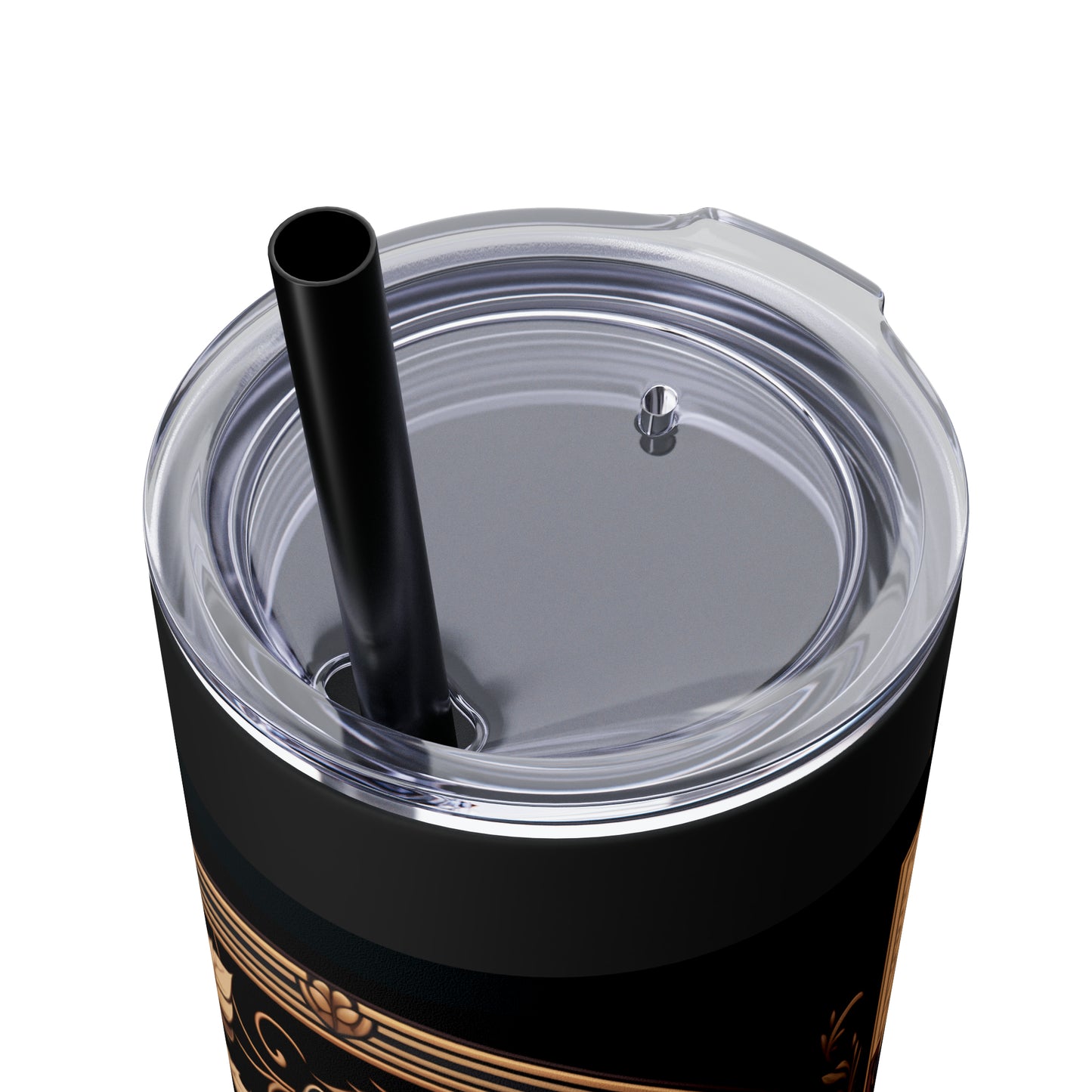 Skinny Tumbler with Straw, 20oz