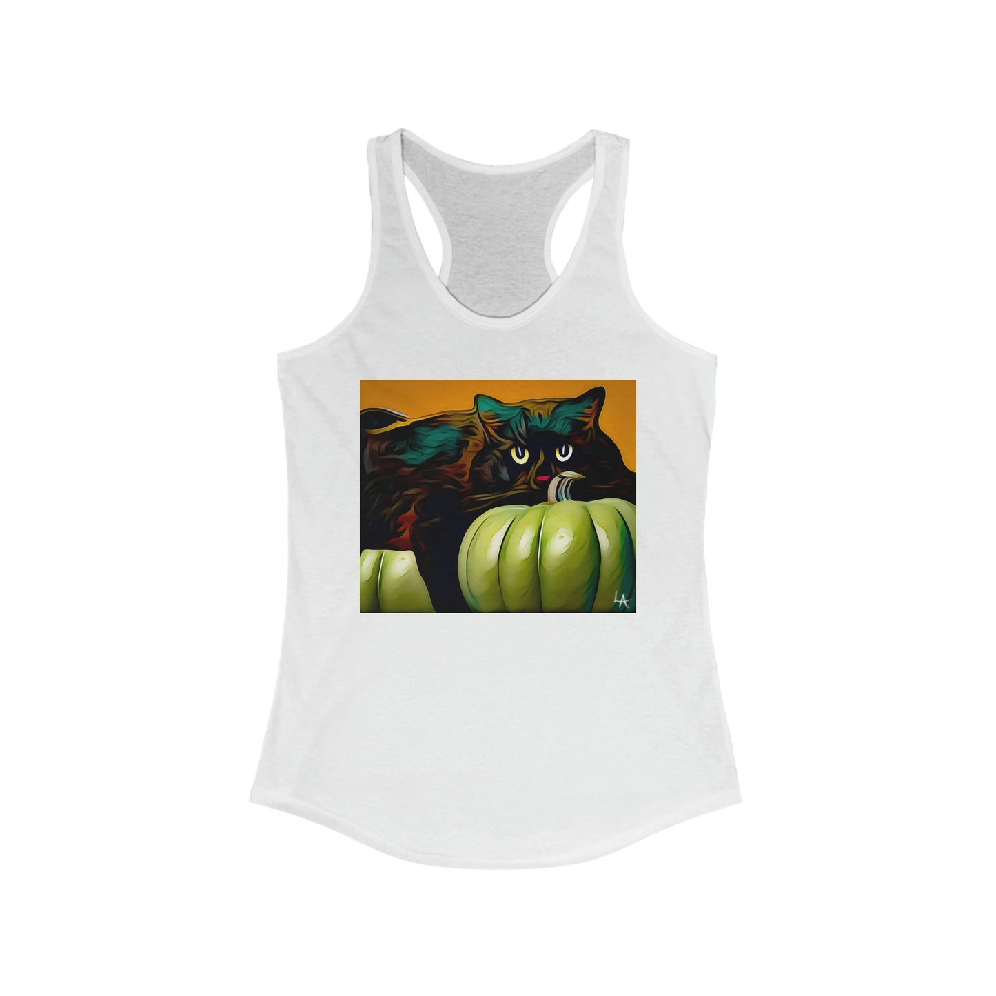 Black Cat Women's Ideal Racerback Tank