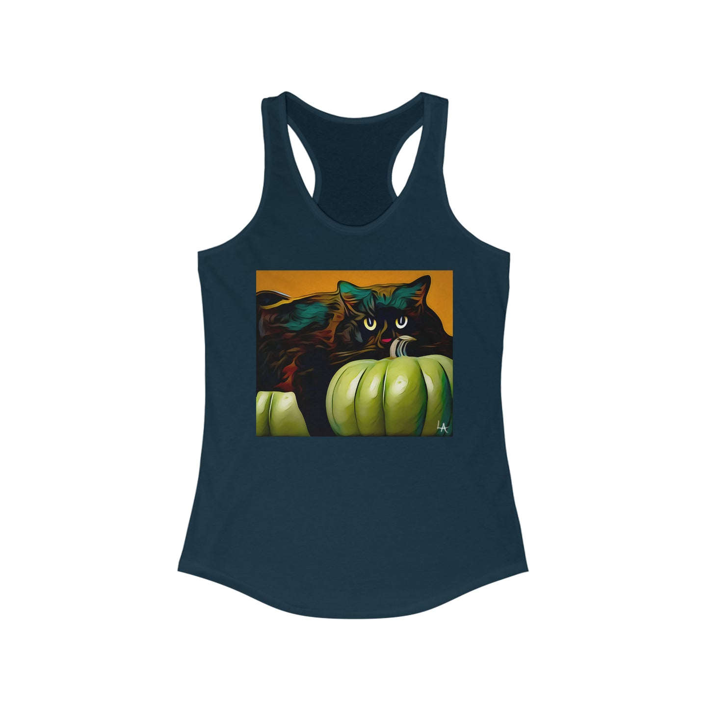 Black Cat Women's Ideal Racerback Tank