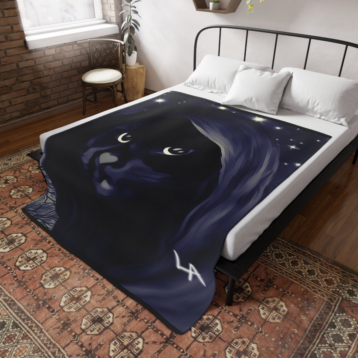 The Darkness Plush Fleece Blanket