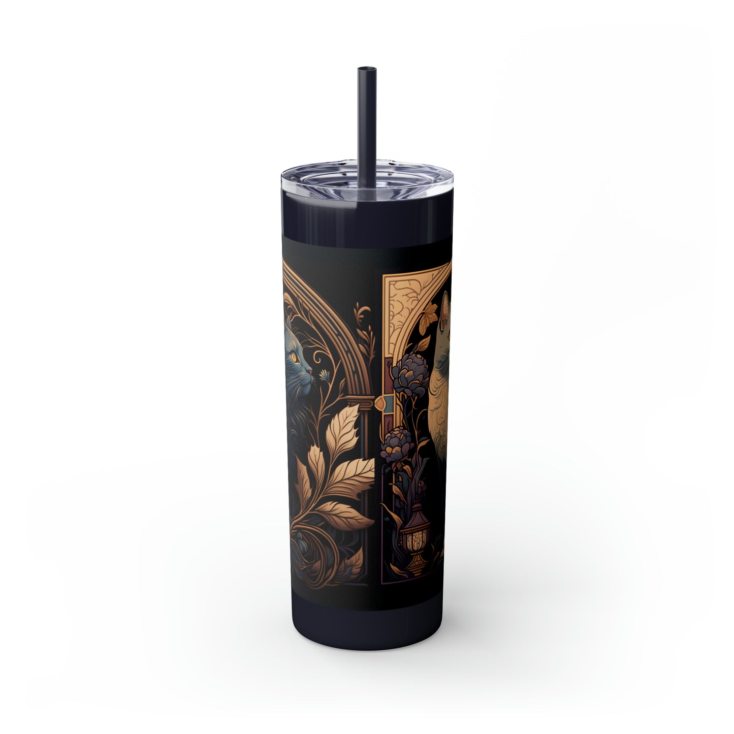 Skinny Tumbler with Straw, 20oz