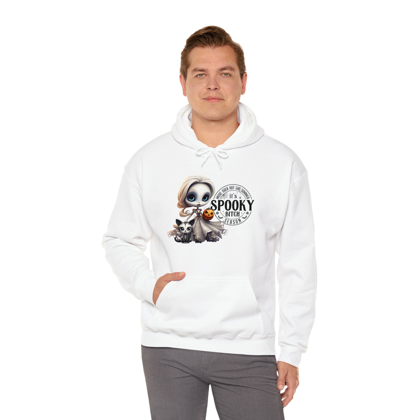 Spooky B Season Unisex Heavy Blend™ Hooded Sweatshirt