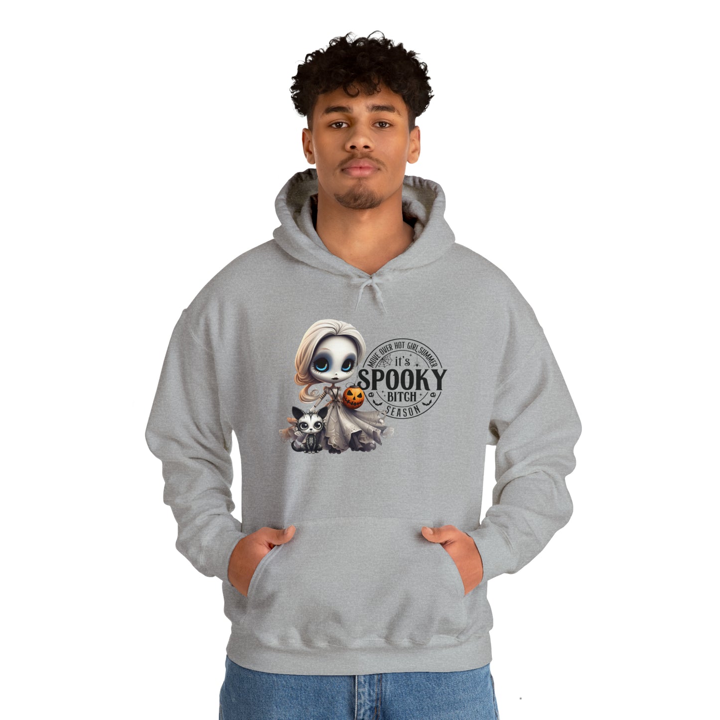 Spooky B Season Unisex Heavy Blend™ Hooded Sweatshirt