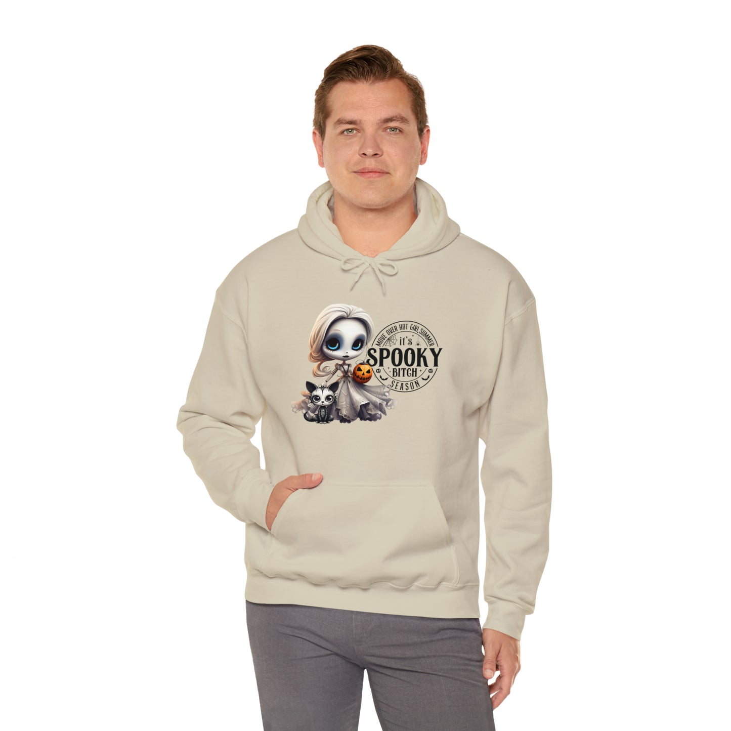 Spooky B Season Unisex Heavy Blend™ Hooded Sweatshirt