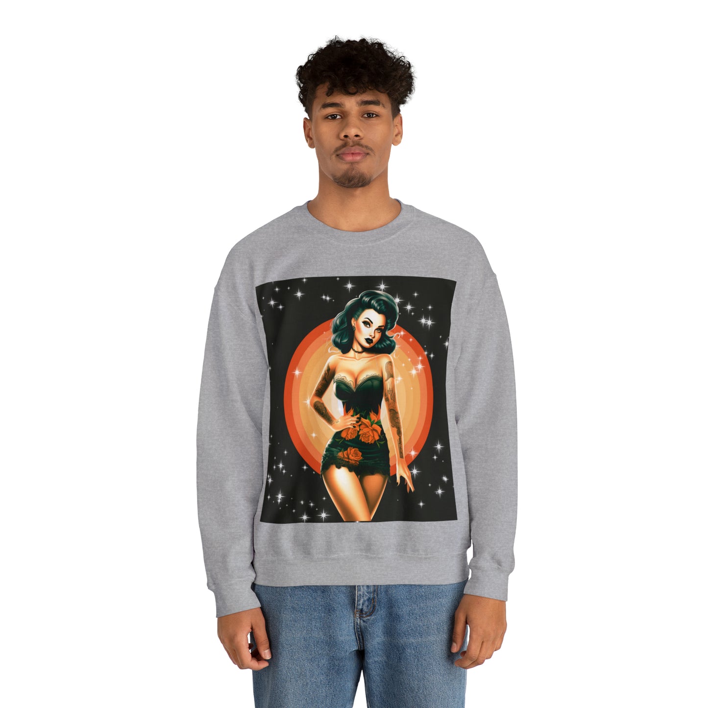 Pinup Halloween sweatshirt