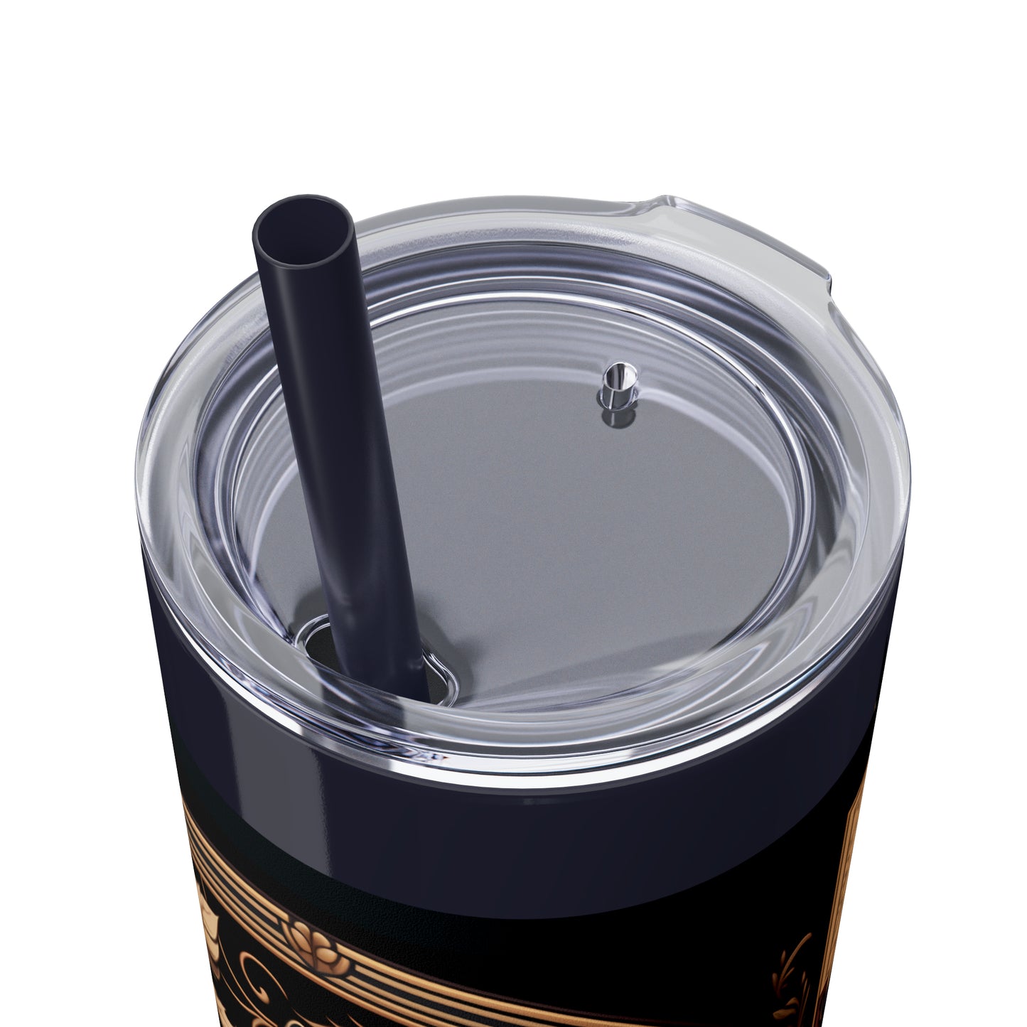 Skinny Tumbler with Straw, 20oz