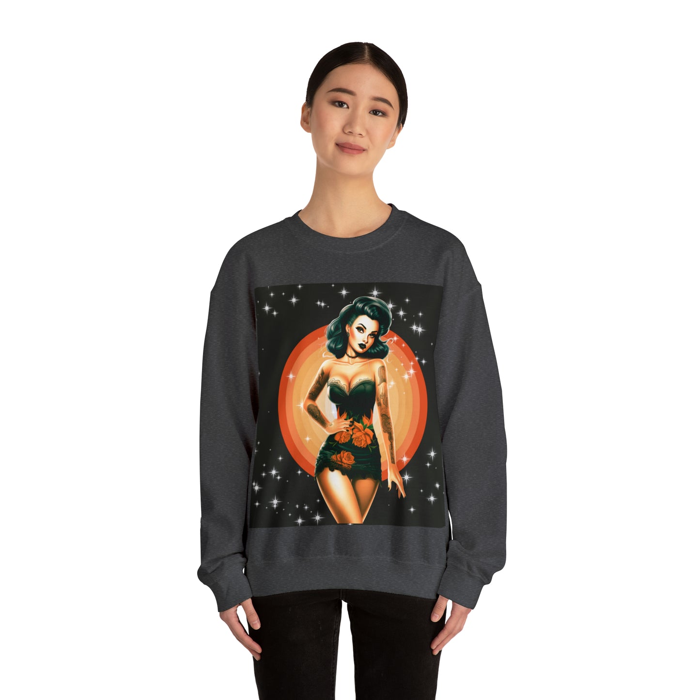 Pinup Halloween sweatshirt