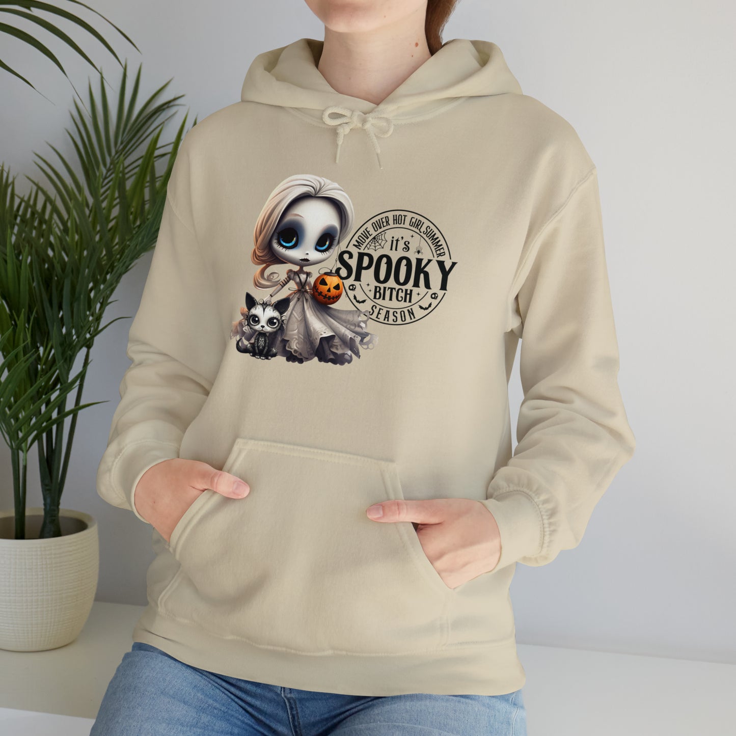 Spooky B Season Unisex Heavy Blend™ Hooded Sweatshirt