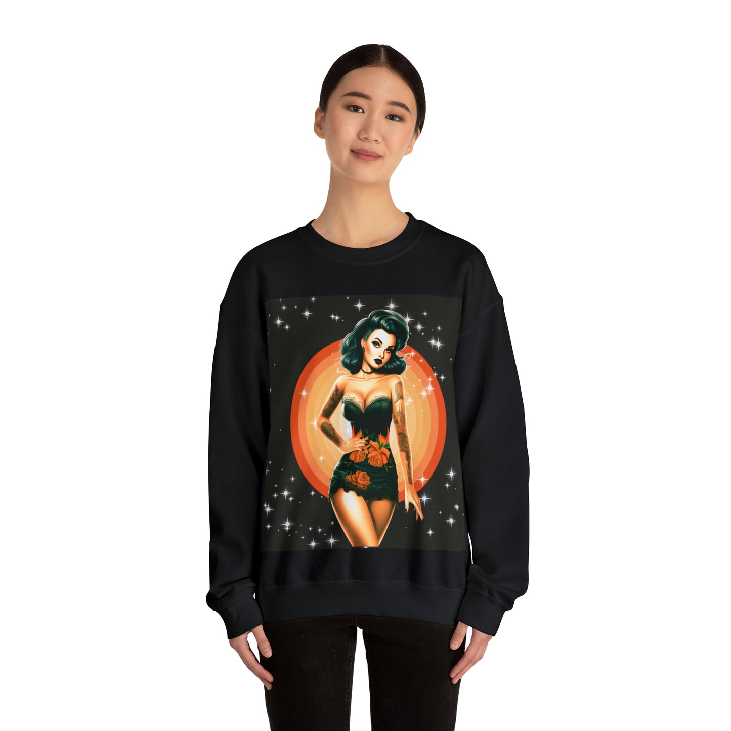 Pinup Halloween sweatshirt