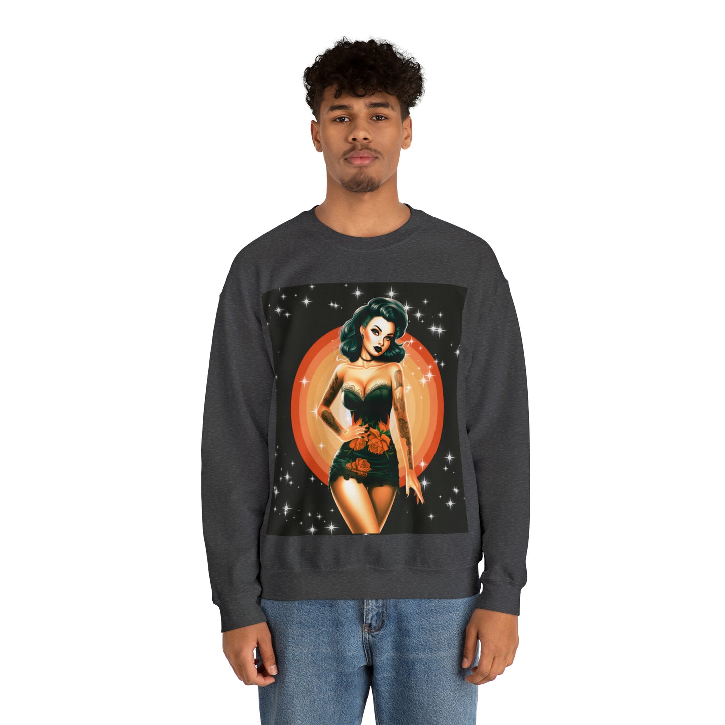 Pinup Halloween sweatshirt