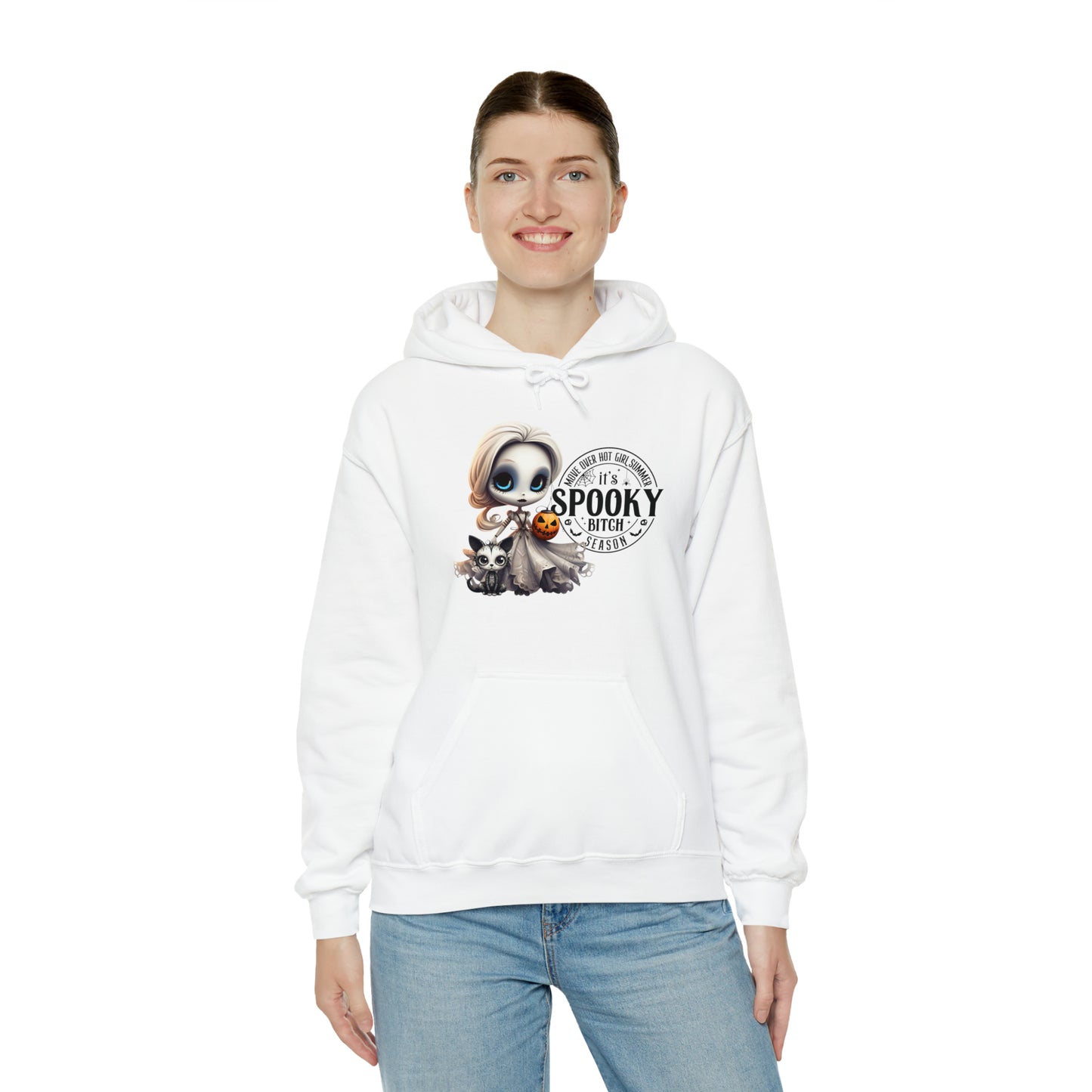 Spooky B Season Unisex Heavy Blend™ Hooded Sweatshirt