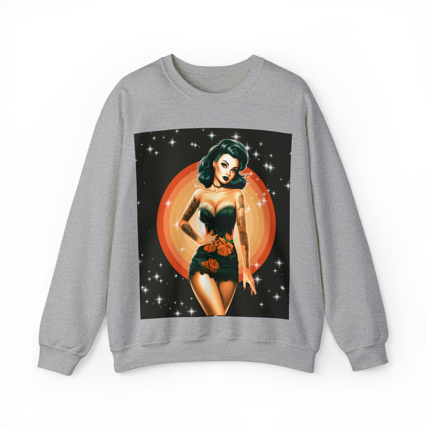 Pinup Halloween sweatshirt